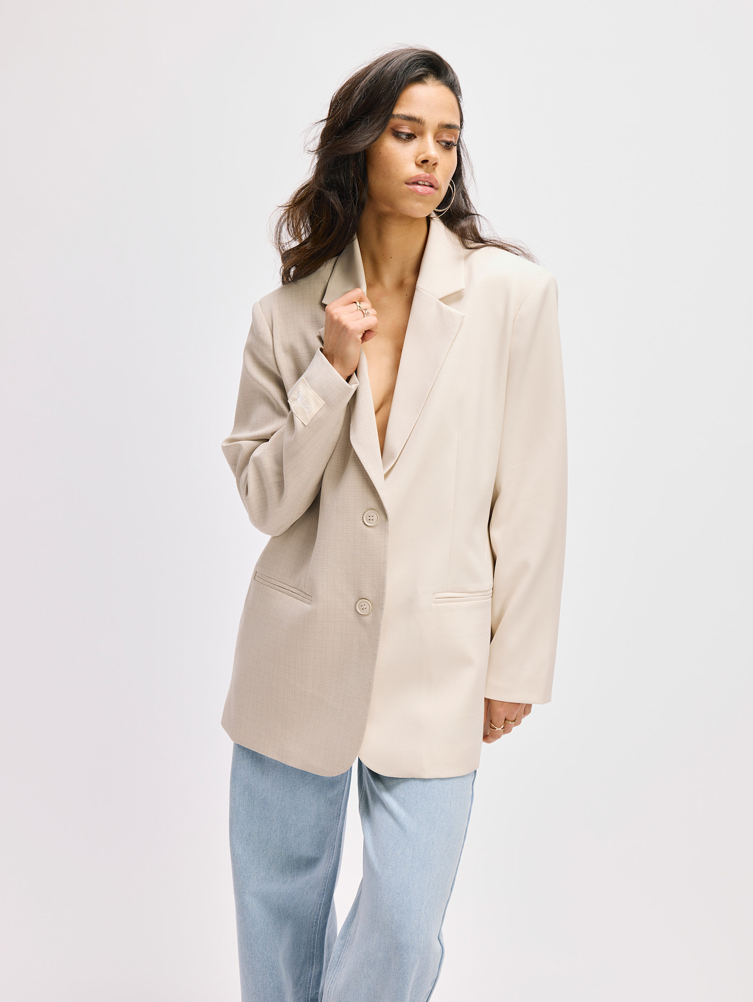 oversized blazer BODI (R2508449687) 002 - off white