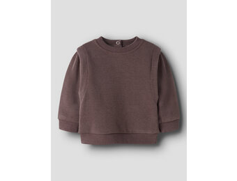 NBFNOA LS SWEAT UNB 13252305 Peppercorn