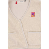 teddy gilet 2531-7016-008 Dove white