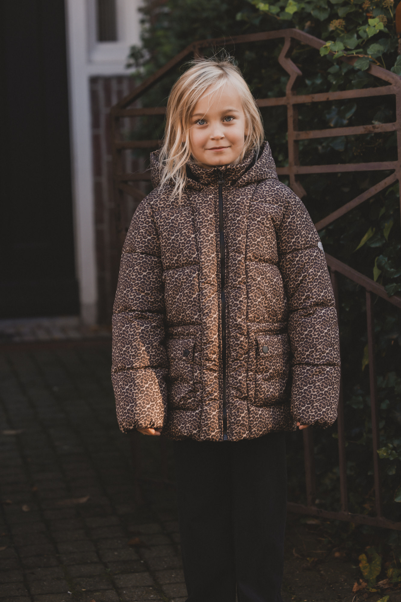 Fake down outerwear jacket 2531-7211-925 panther