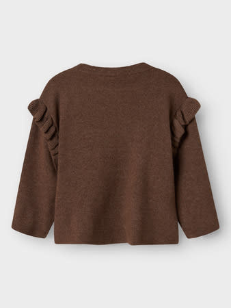 NMFNALIA LS KNIT 13246517 Peppercorn