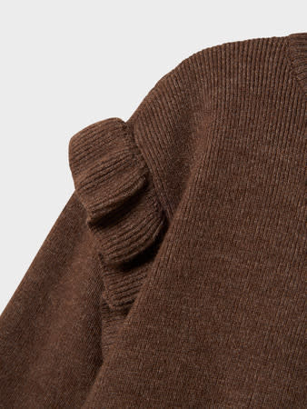 NMFNALIA LS KNIT 13246517 Peppercorn