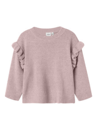 NMFNALIA LS KNIT 13246517 Burnished Lilac