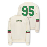 KOGHELLA LIFE LS O-NECK LOOSE PRINT SWT 15357835 Antique White Number