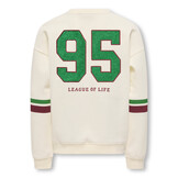 KOGHELLA LIFE LS O-NECK LOOSE PRINT SWT 15357835 Antique White Number