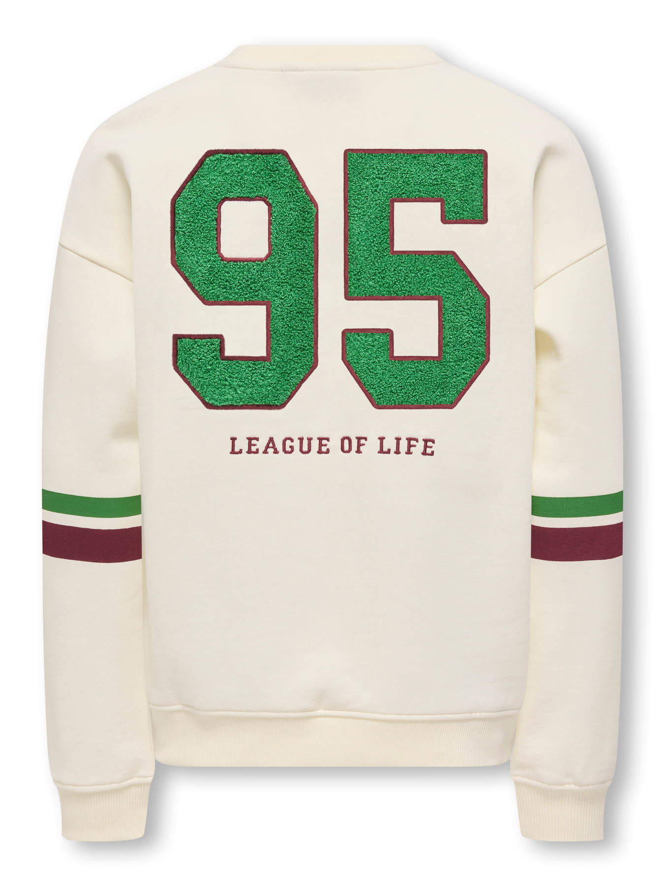 KOGHELLA LIFE LS O-NECK LOOSE PRINT SWT 15357835 Antique White Number