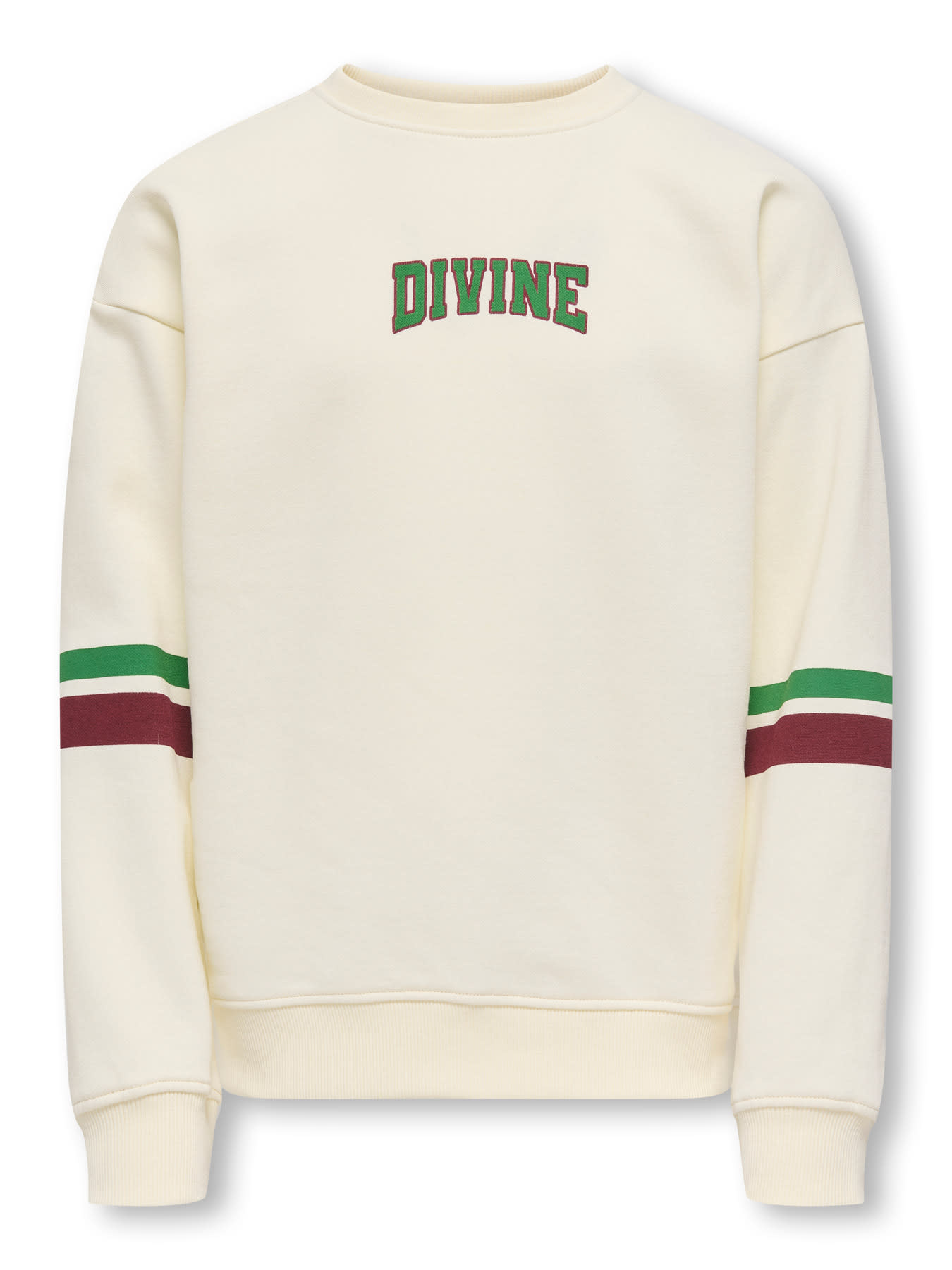 KOGHELLA LIFE LS O-NECK LOOSE PRINT SWT 15357835 Antique White Number