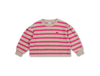 Teddy Sweater AW25-101 Stripe