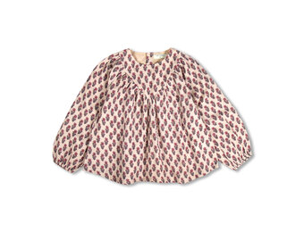 Kate Blouse AW25-202 Paisley Flower AOP