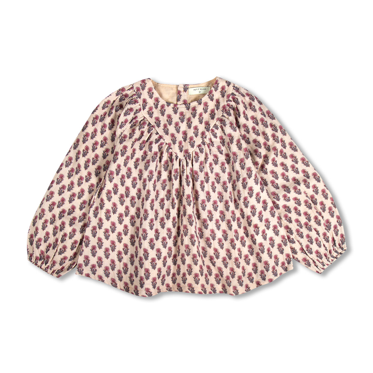 Kate Blouse AW25-202 Paisley Flower AOP