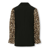 KOGKIRA OVERSIZE LEO SLE. LS BLAZER TLR 15359754 Black LEO AOP SLEEVES