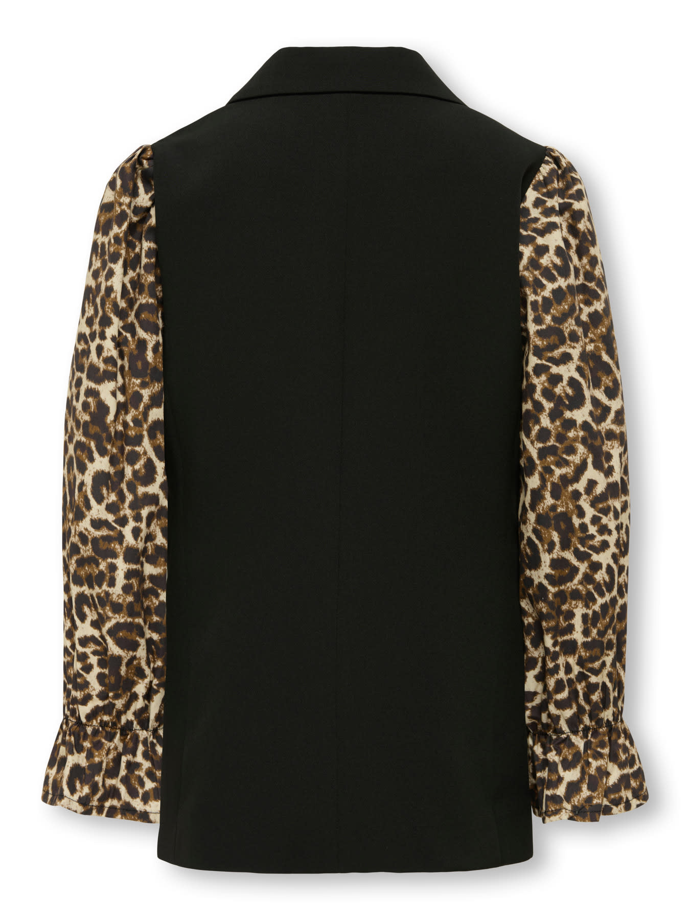 KOGKIRA OVERSIZE LEO SLE. LS BLAZER TLR 15359754 Black LEO AOP SLEEVES