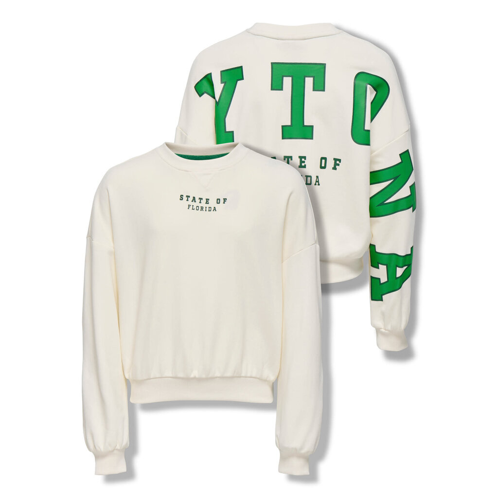 KIDS ONLY KOGSALLY  OVZ  SWT 15364482 Antique White/Green