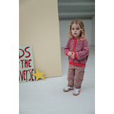 Miles knitted cardigan D508-0324 Bittersweet