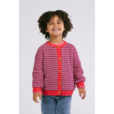 Miles knitted cardigan D508-0324 Bittersweet