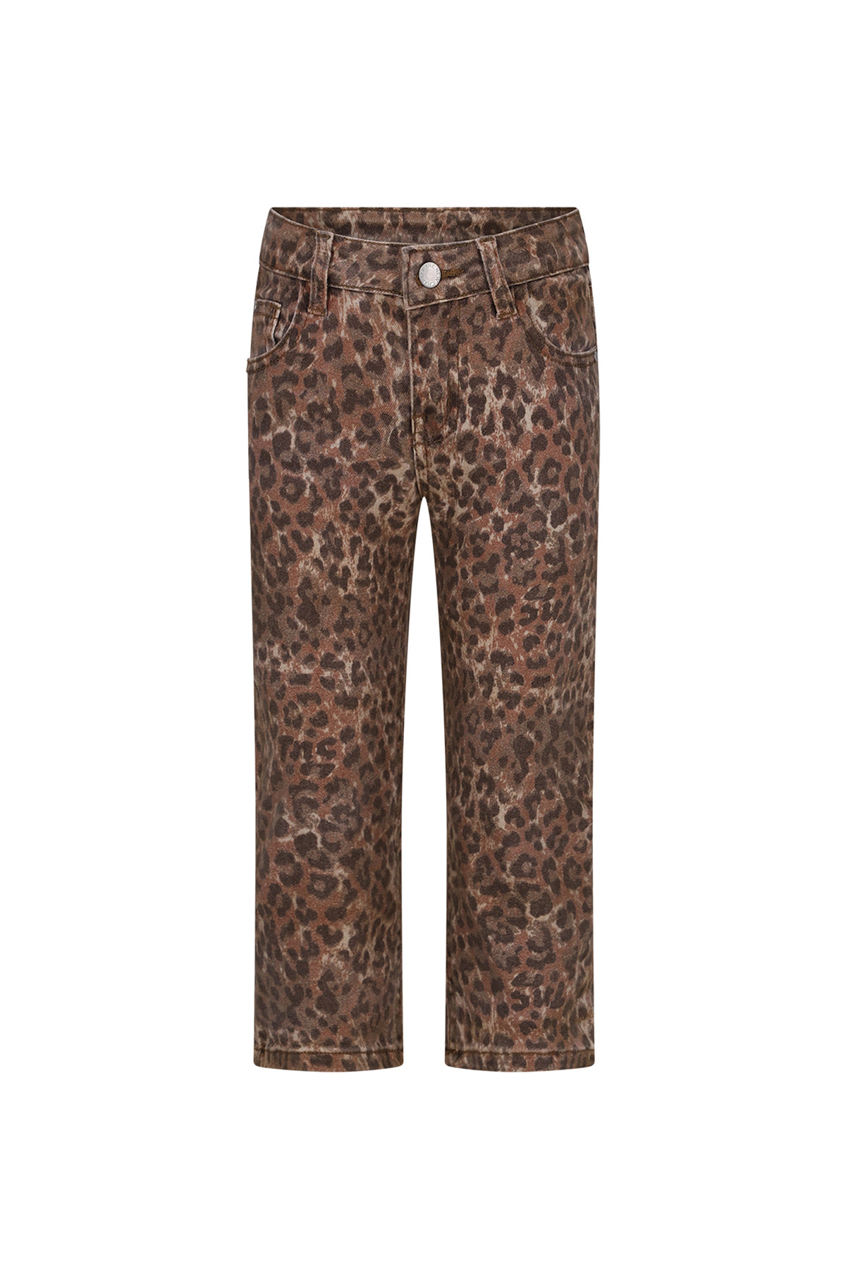 Riley denim leopard pants DNOOS-0621-927