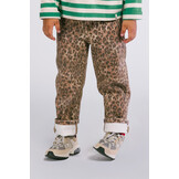 Riley denim leopard pants DNOOS-0621-927