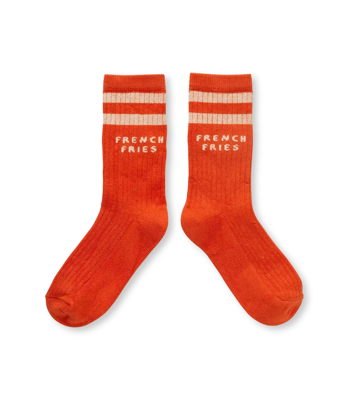 Sport socks french fries W25-2052 Grenadine