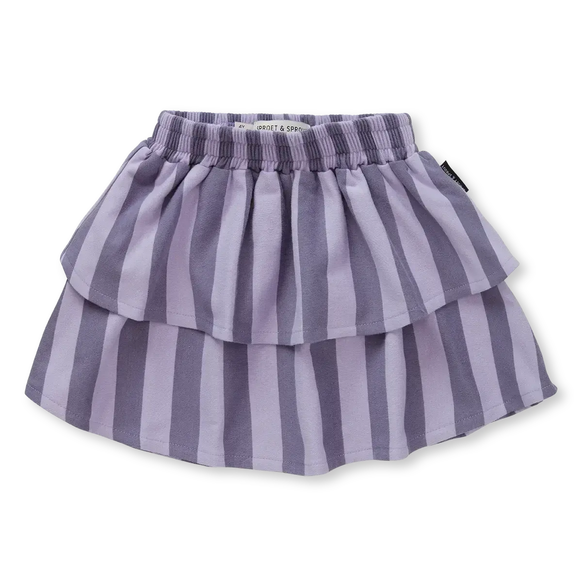 Smock skirt stripe W25-1998 Lavender