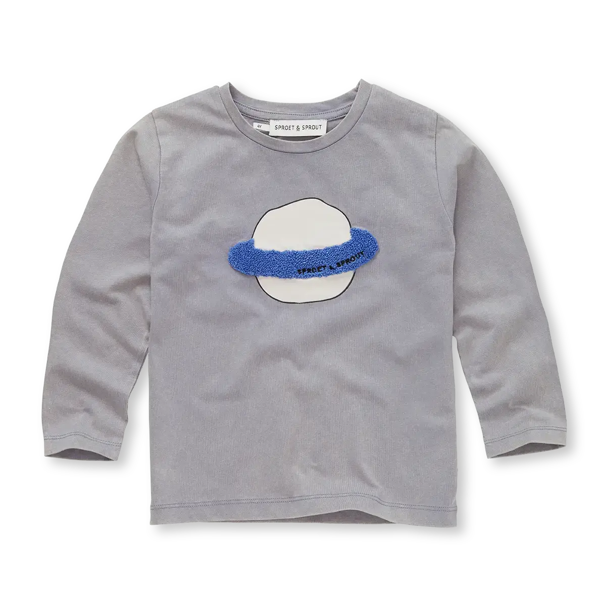 T-shirt saturn W25-1906 Stone grey