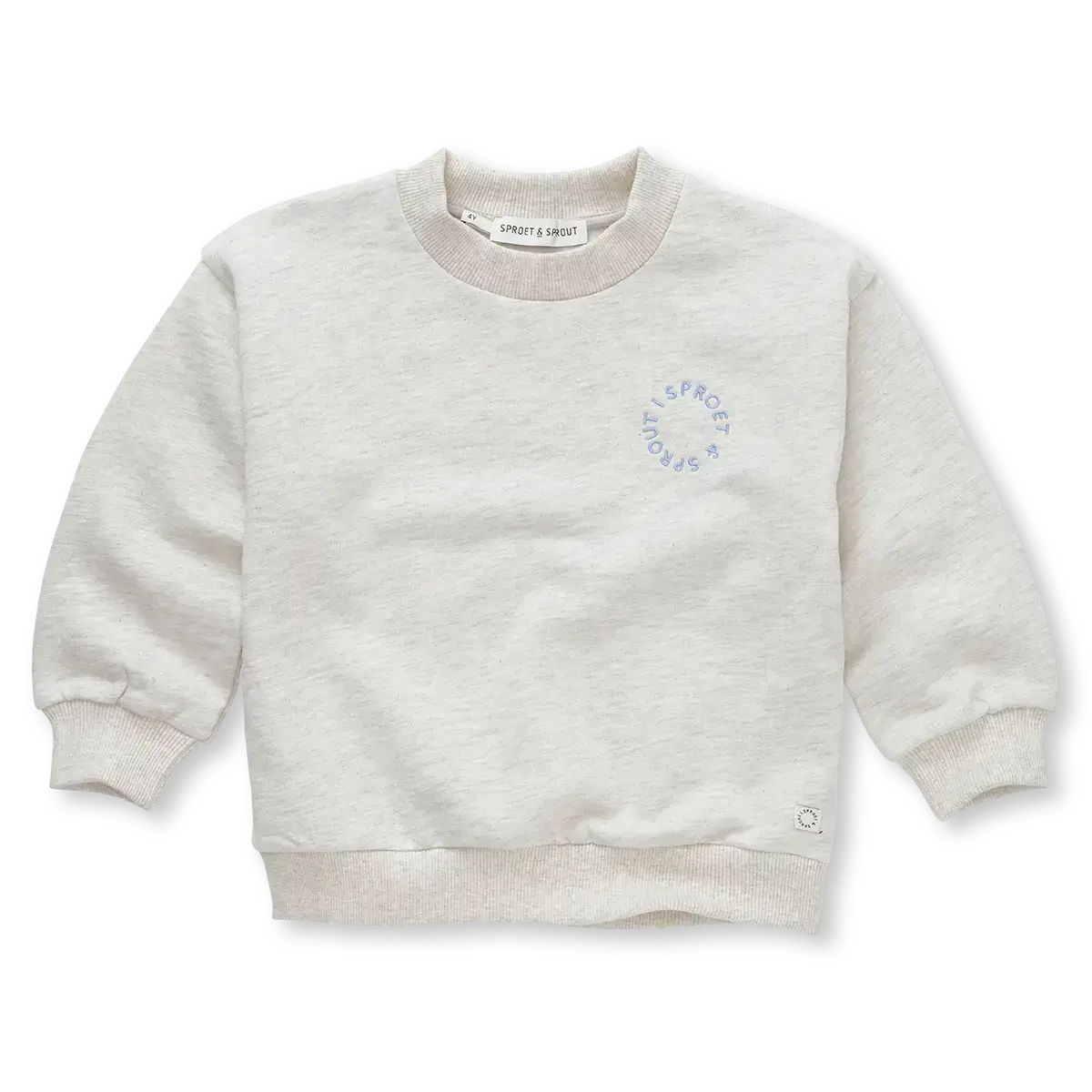 Sweatshirt Sproet logo  W25-1923 Light grey melee