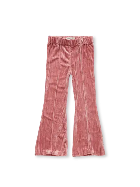 Velvet flare pants  W25-2016 Lavender
