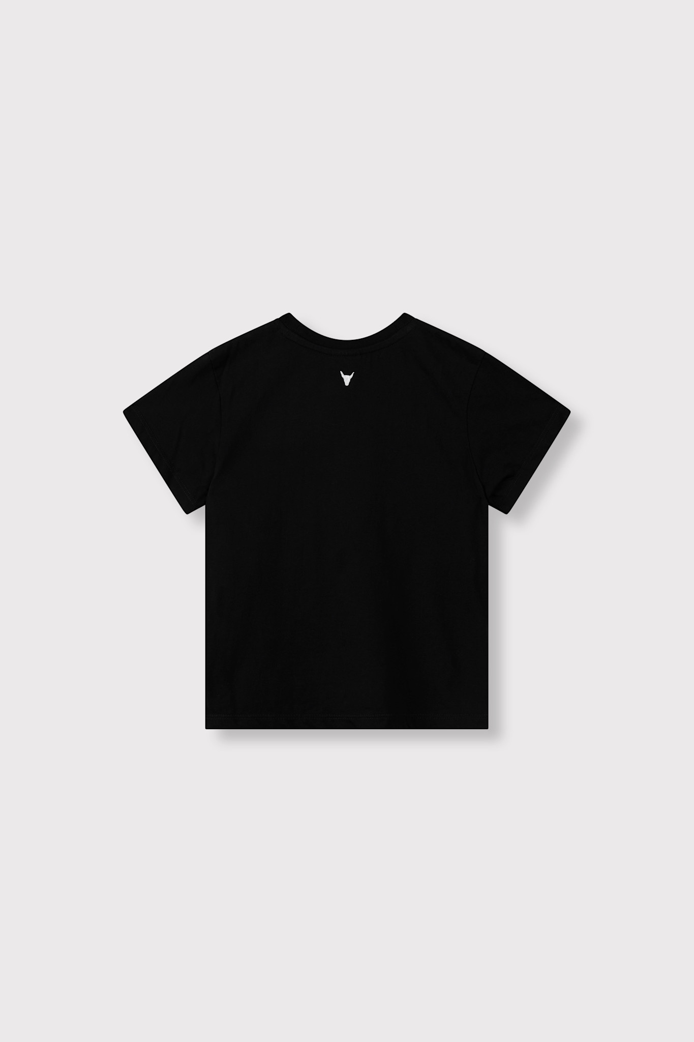 foil logo t-shirt 62508819430 999 BLACK