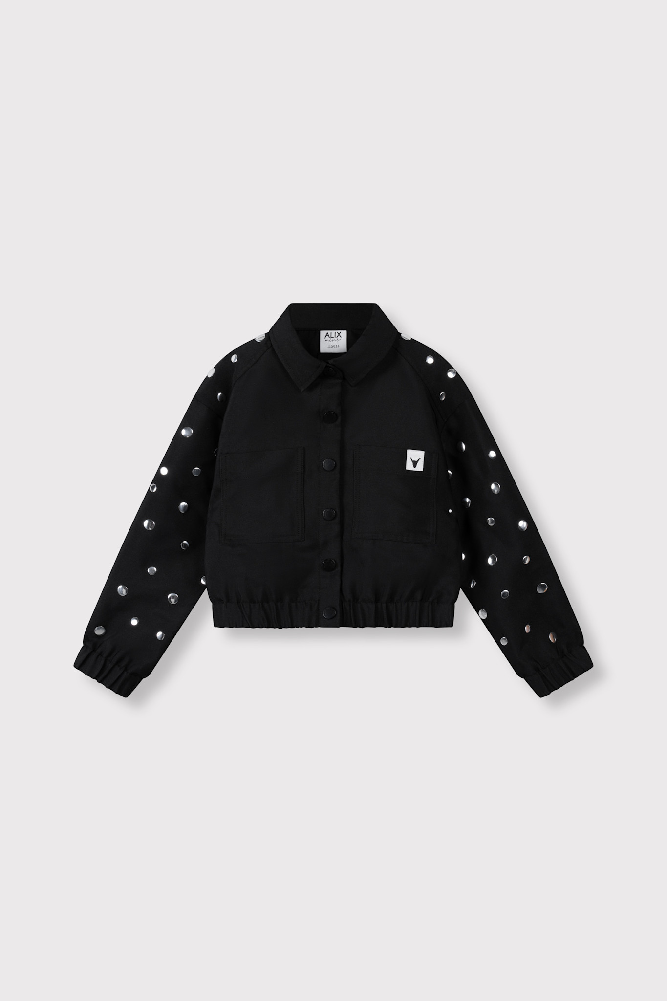 studs blouse 62508458410 999 BLACK