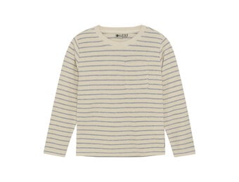 T-shirt LS Small Stripe 920188 1220 Medium Grey Melange