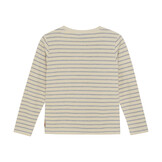 T-shirt LS Small Stripe 920188 1220 Medium Grey Melange