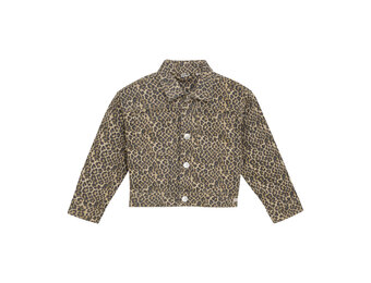 Twill Jacket Animal 930200 2227 Latte Sand