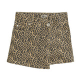 Twill Skort Animal 930264 2227 Latte Sand