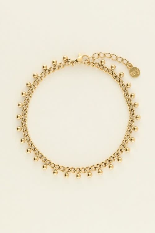 Bracelet switch balls MJ06812 Gold