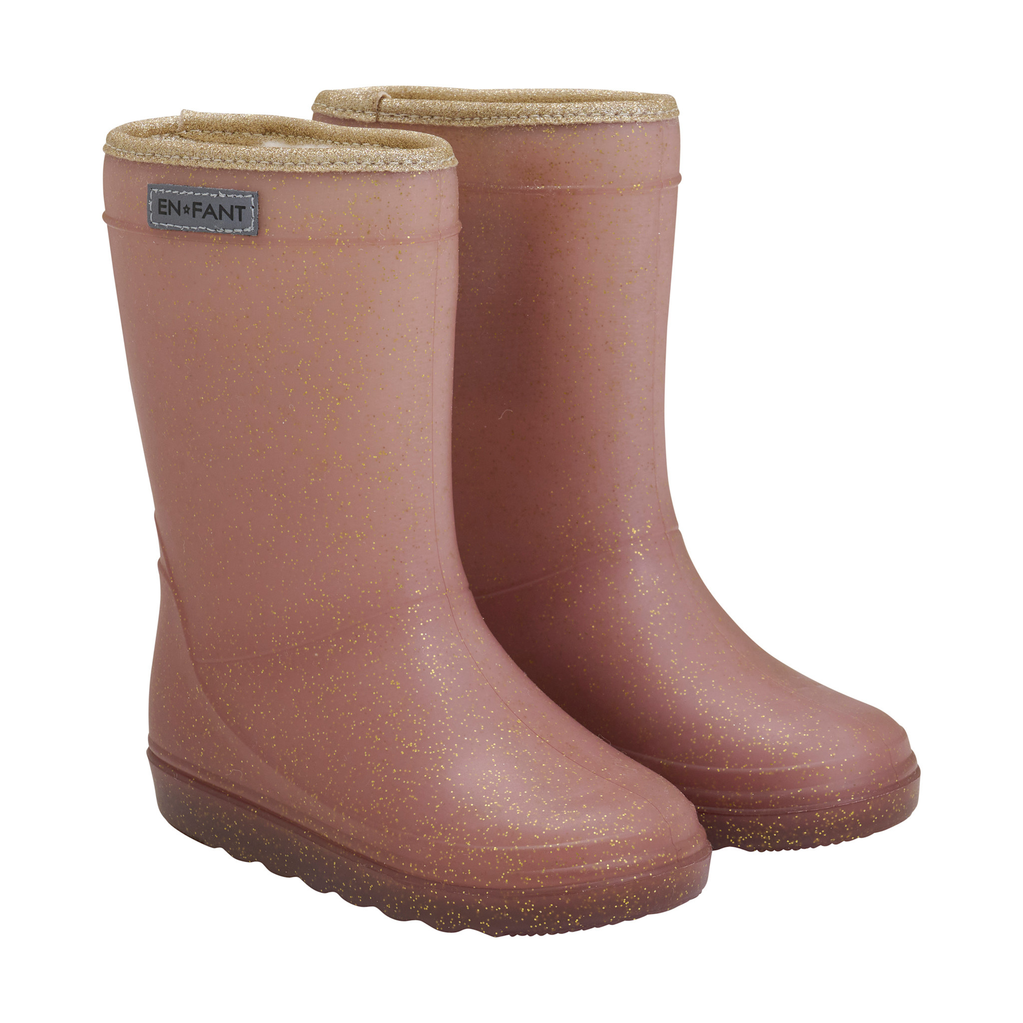 Thermo Boots Glitter 250381 4612 Rose Taupe