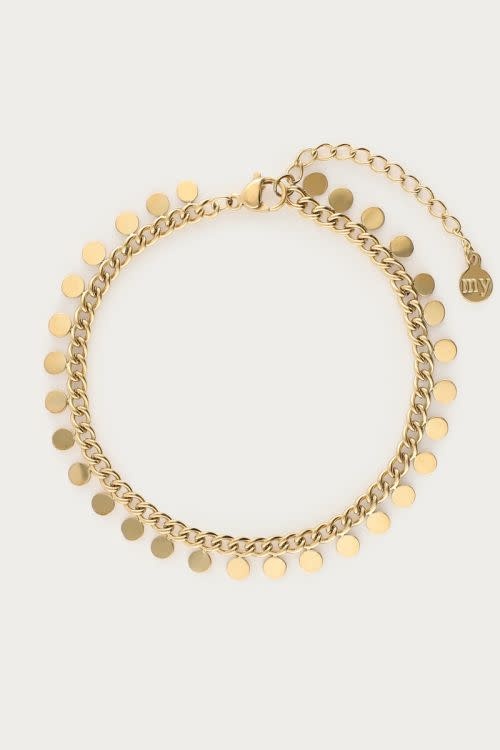 Bracelet coins MJ05122 Gold