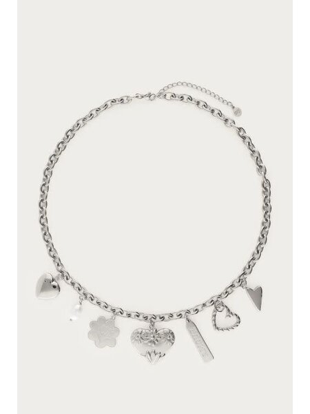 Necklace art of summer steel MJ13759 Silver