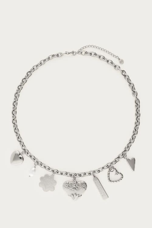 Necklace art of summer steel MJ13759 Silver