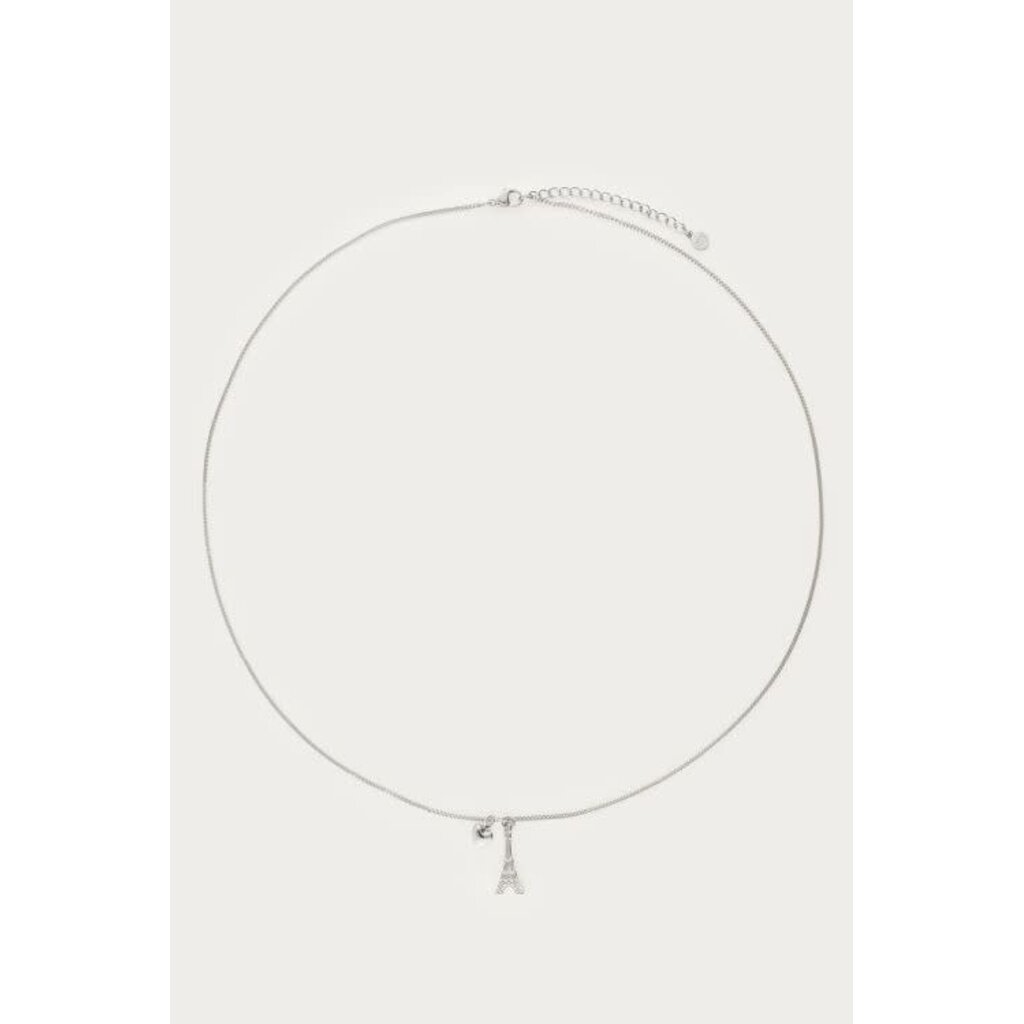Ketting long paris MJ14661 Zilver