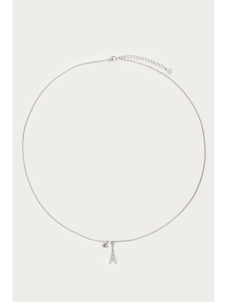 Ketting long paris MJ14661 Zilver