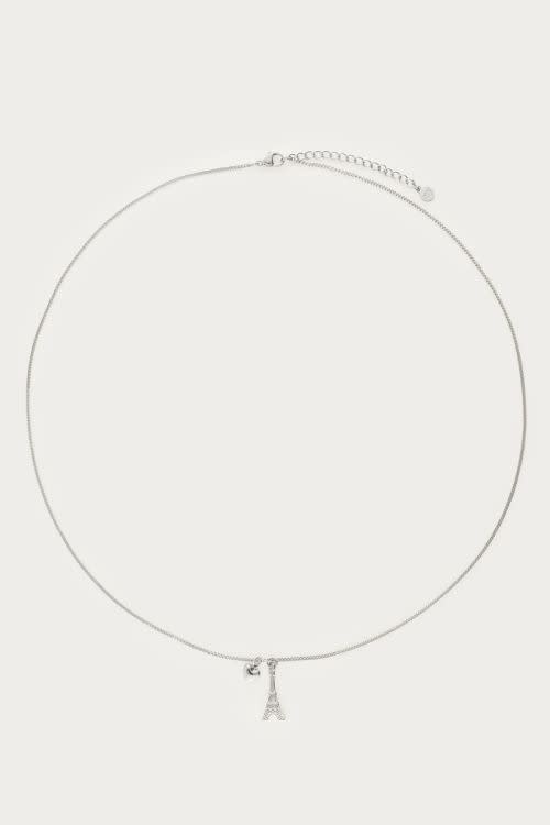 Necklace long paris MJ14661 Silver