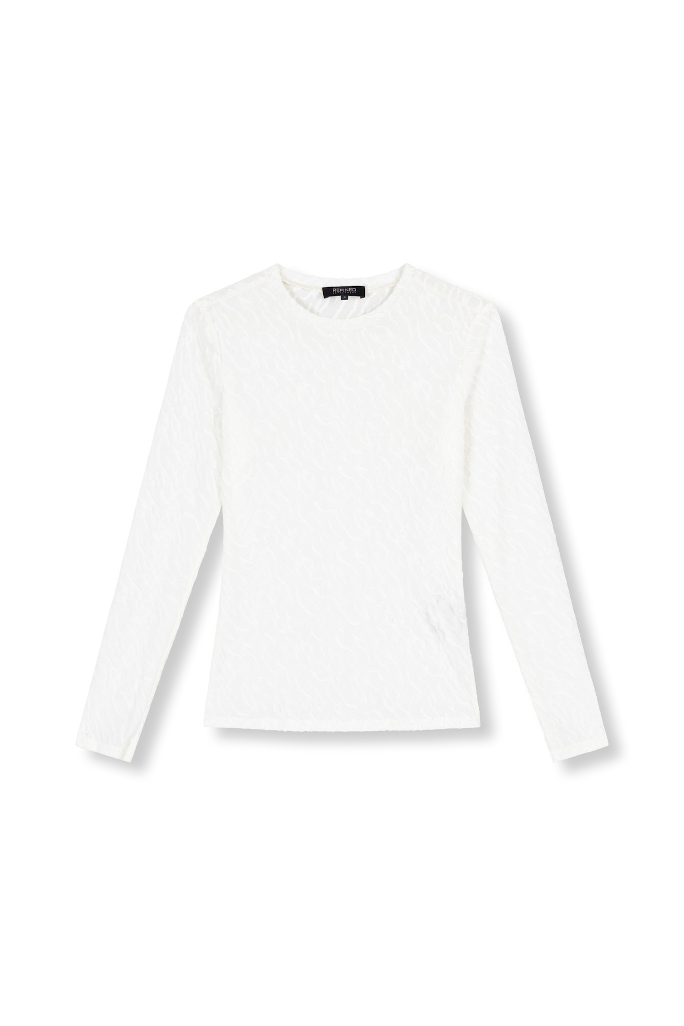 fitted structure top PEPPER (R2509852752) offwhite