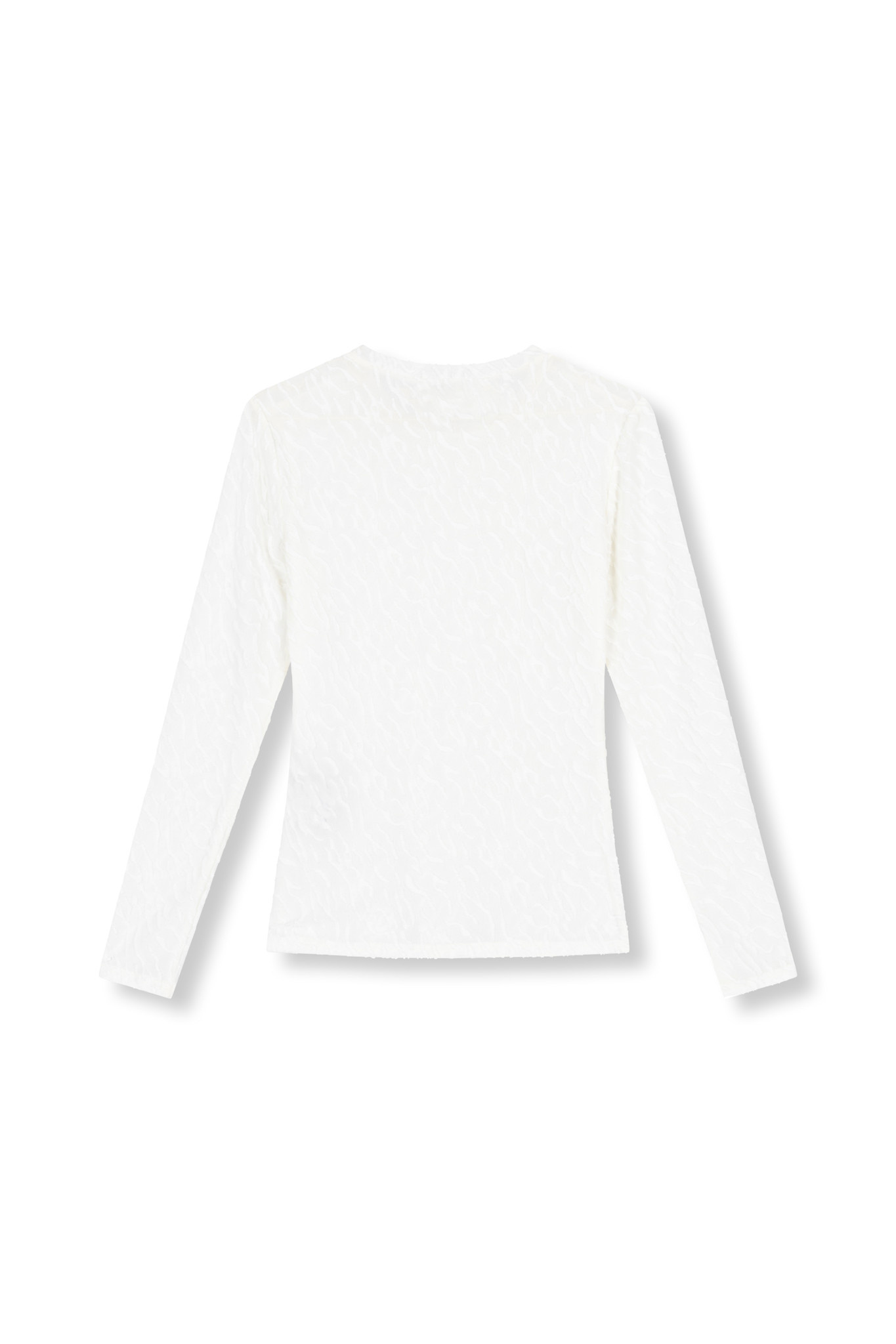 fitted structure top PEPPER (R2509852752) offwhite