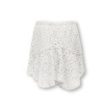 KOGJULIA LACE SKIRT WVN 15345943 Cloud Dancer