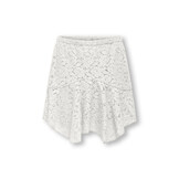 KOGJULIA LACE SKIRT WVN 15345943 Cloud Dancer