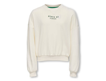 KOGSALLY OVZ SWT UNB 15357834 Antique White/Green