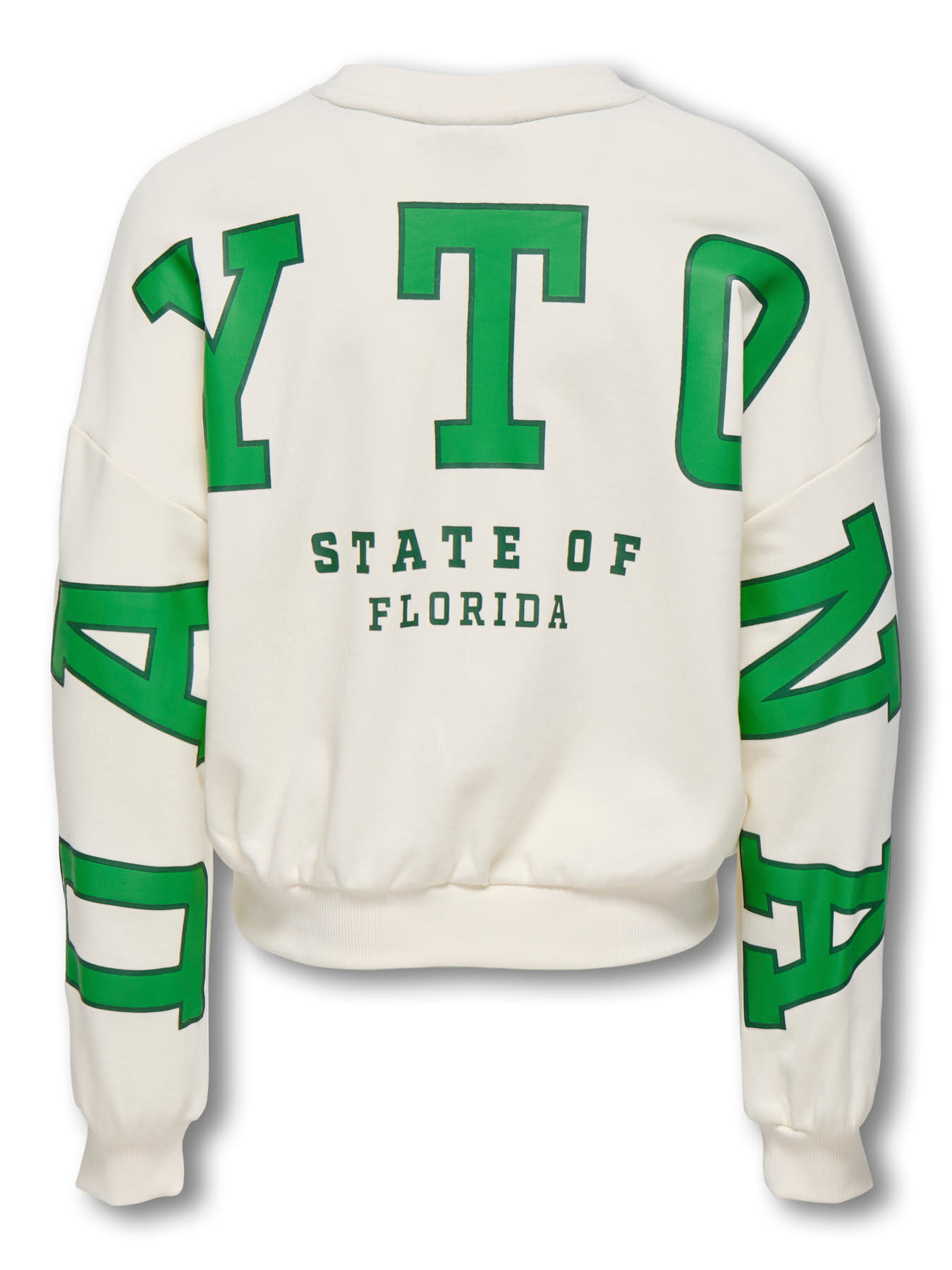 KOGSALLY OVZ SWT UNB 15357834 Antique White/Green