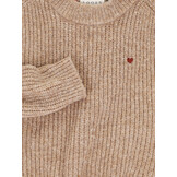 knit sweater 2532-7340-049 Clay