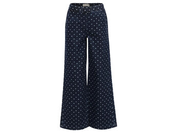 heart denim wide leg pants 2532-7641-988 Denim Hearts