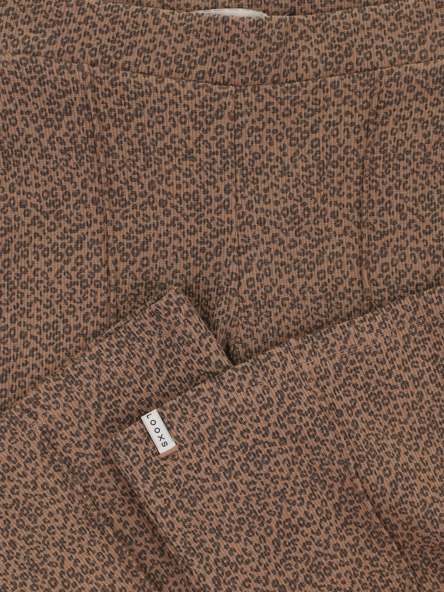 rib flaire pants 2532-7631-966 Mini Leopard