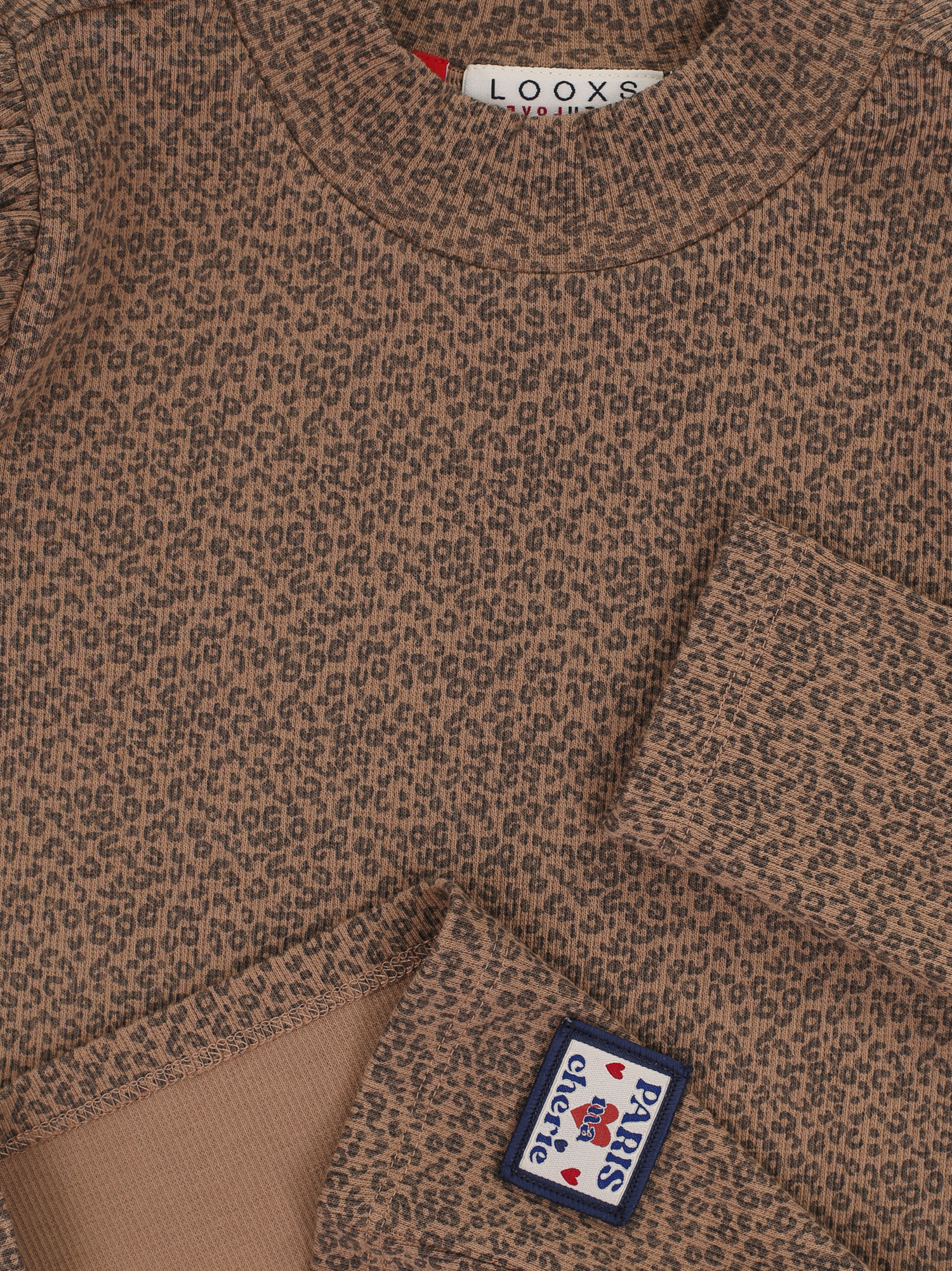 rib t-shirt long sleeves 2532-7431-966 Mini Leopard